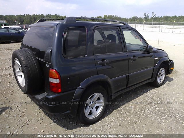 JS3TE62V334101123 - 2003 SUZUKI GRAND VITARA JLS/LIMITED BLACK photo 4