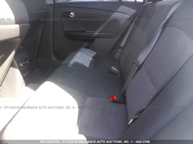 1G1ZC5E01CF291185 - 2012 CHEVROLET MALIBU 1LT SILVER photo 8