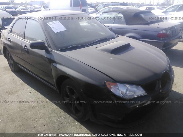 JF1GD616X7H502895 - 2007 SUBARU IMPREZA 2.5I BLACK photo 1