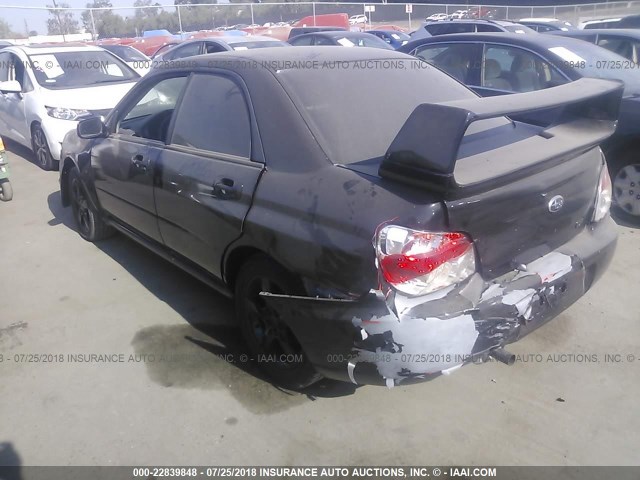 JF1GD616X7H502895 - 2007 SUBARU IMPREZA 2.5I BLACK photo 3