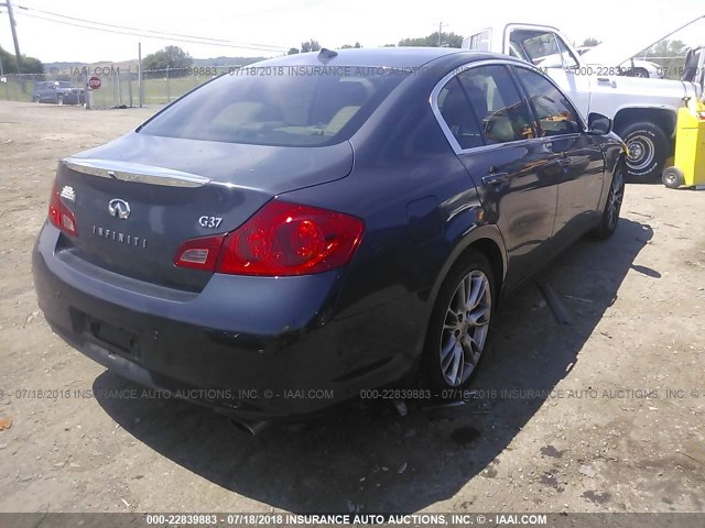 JN1CV6AP5CM930697 - 2012 INFINITI G37 SPORT GRAY photo 4