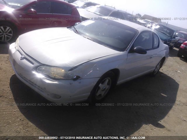 2G1WW12EX39429446 - 2003 CHEVROLET MONTE CARLO LS თეთრი ფოტო 2