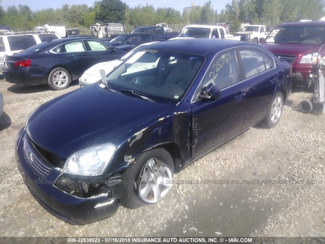 KNAGE123X75096677 - 2007 KIA OPTIMA LX/EX BLUE photo 2