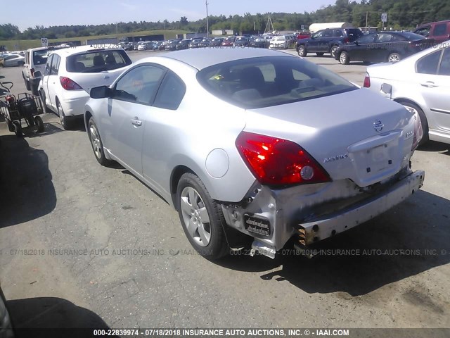 1N4AL24E58C237130 - 2008 NISSAN ALTIMA 2.5S SILVER photo 3