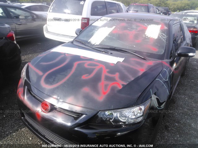 JTKJF5C70C3042088 - 2012 TOYOTA SCION TC 黑色 照片 6