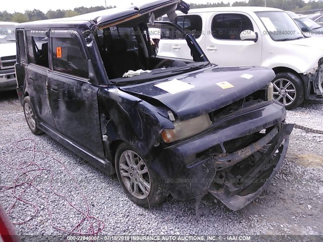 JTLKT324450188664 - 2005 TOYOTA SCION XB Dunkelblau Foto 1