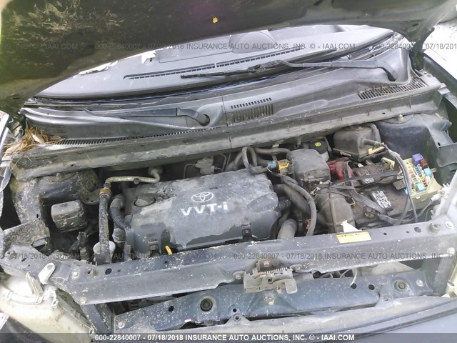 JTLKT324450188664 - 2005 TOYOTA SCION XB Dunkelblau Foto 10