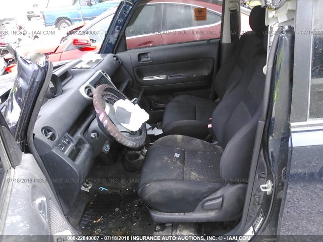 JTLKT324450188664 - 2005 TOYOTA SCION XB Dunkelblau Foto 5