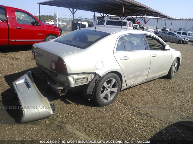 1G1ZC5E19BF341239 - 2011 CHEVROLET MALIBU 1LT 灰色 照片 4