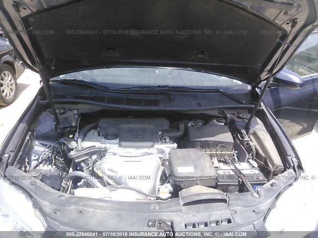 4T1BF1FK6GU591309 - 2016 TOYOTA CAMRY LE/XLE/SE/XSE BLUE photo 10