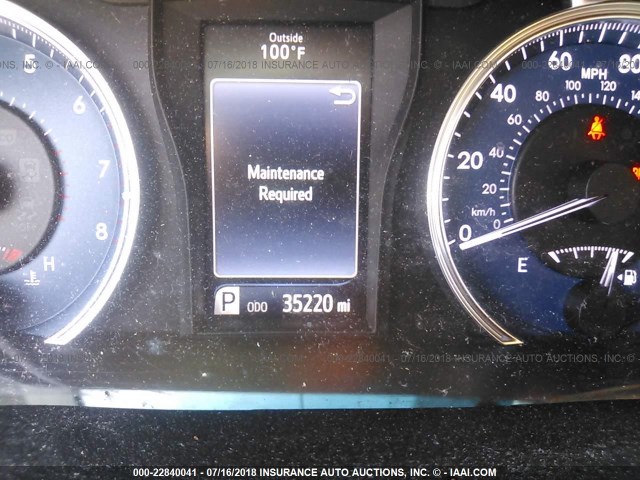 4T1BF1FK6GU591309 - 2016 TOYOTA CAMRY LE/XLE/SE/XSE BLUE photo 7