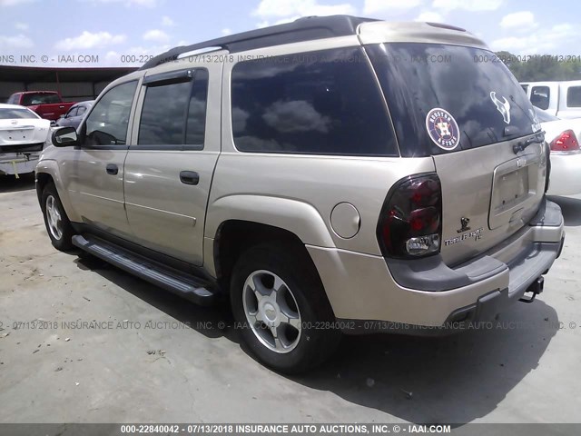 1GNES16S166125343 - 2006 CHEVROLET TRAILBLAZER EXT LS/EXT LT GOLD photo 3