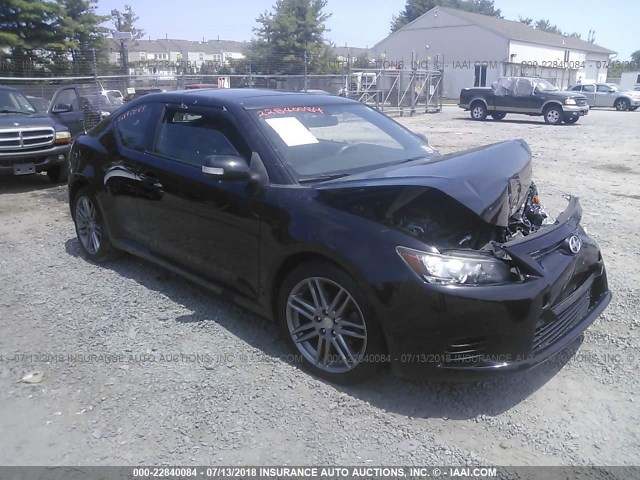 JTKJF5C79B3013624 - 2011 TOYOTA SCION TC 黑色 照片 1