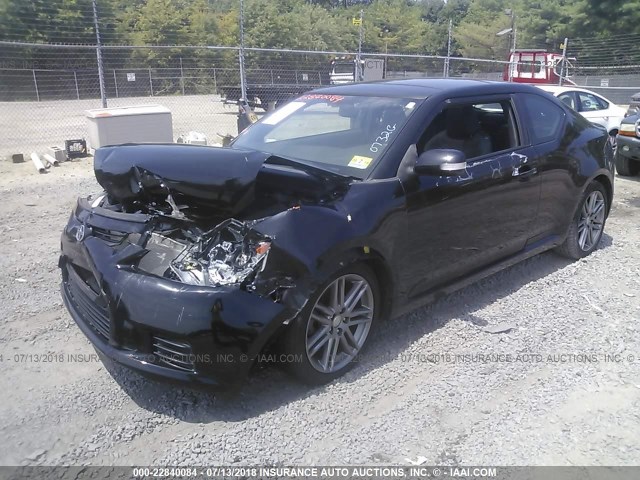 JTKJF5C79B3013624 - 2011 TOYOTA SCION TC 黑色 照片 2