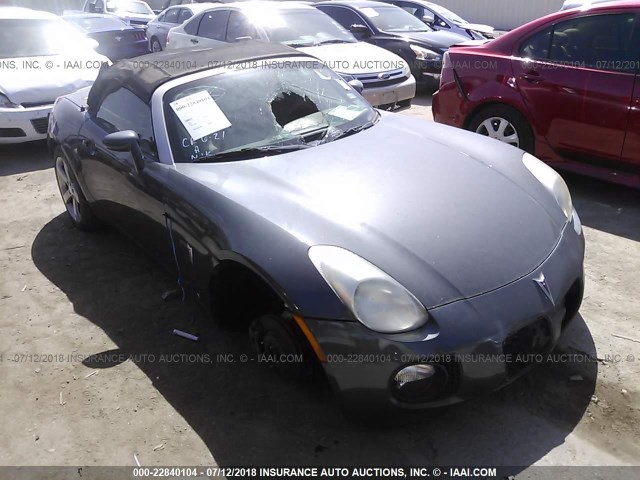 1G2MF35X58Y120630 - 2008 PONTIAC SOLSTICE GXP GRAY photo 1