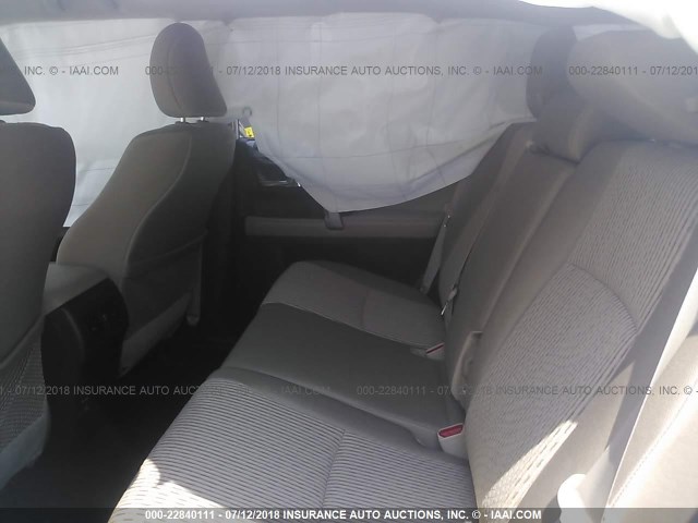 JTEBU5JR9J5550613 - 2018 TOYOTA 4RUNNER SR5 PREM/LTDL/TRAIL/TRD WHITE photo 8