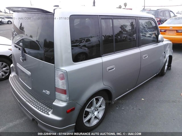 JTLKT324164118078 - 2006 TOYOTA SCION XB Boz foto 4