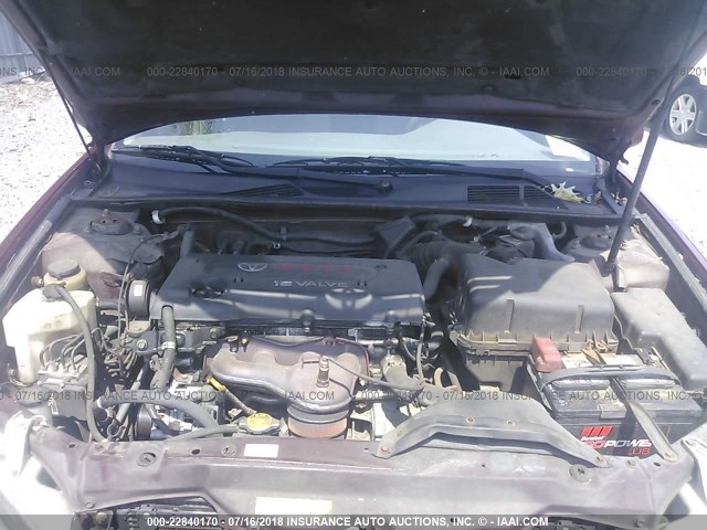 4T1BE32K55U429673 - 2005 TOYOTA CAMRY LE/XLE/SE Qırmızı foto 10