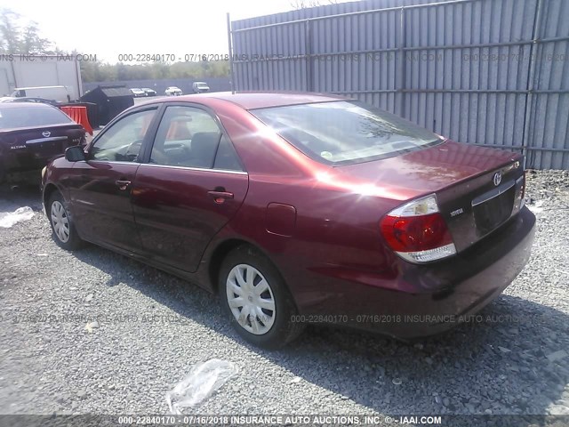 4T1BE32K55U429673 - 2005 TOYOTA CAMRY LE/XLE/SE Qırmızı foto 3