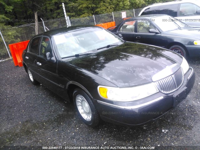1LNHM81W6YY919583 - 2000 LINCOLN TOWN CAR EXECUTIVE Черный фото 1