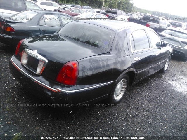 1LNHM81W6YY919583 - 2000 LINCOLN TOWN CAR EXECUTIVE Черный фото 4