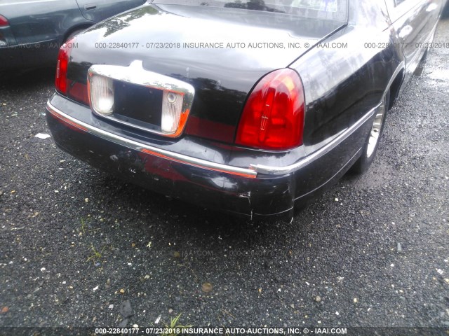 1LNHM81W6YY919583 - 2000 LINCOLN TOWN CAR EXECUTIVE Черный фото 6