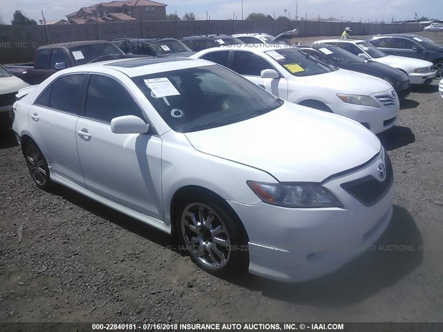 4T1BK46K47U531042 - 2007 TOYOTA CAMRY NEW GENERAT LE/XLE/SE WHITE photo 1