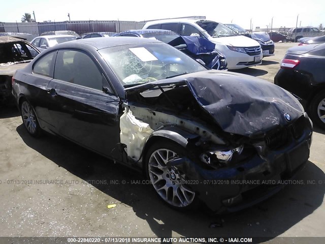 WBAWV13509P122867 - 2009 BMW 328 I SULEV BLACK photo 1