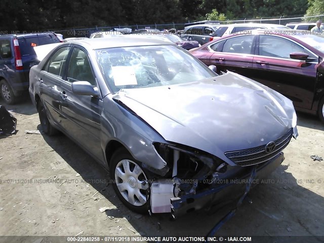 4T1BE32K33U706379 - 2003 TOYOTA CAMRY LE/XLE/SE GRAY photo 1