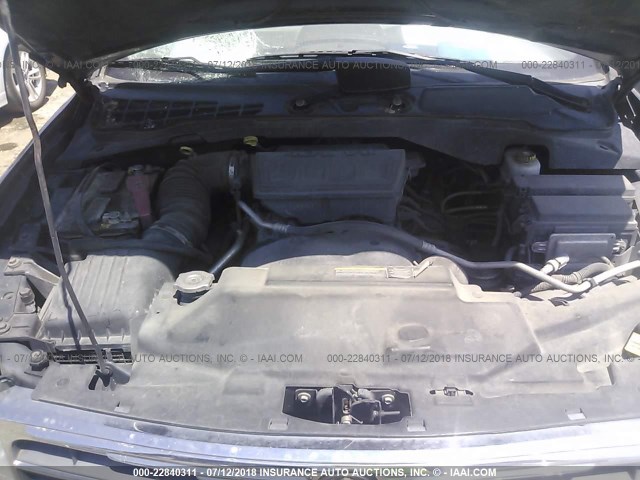 1A8HW58N18F132278 - 2008 CHRYSLER ASPEN LIMITED GRAY photo 10