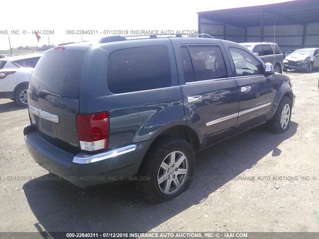 1A8HW58N18F132278 - 2008 CHRYSLER ASPEN LIMITED GRAY photo 4