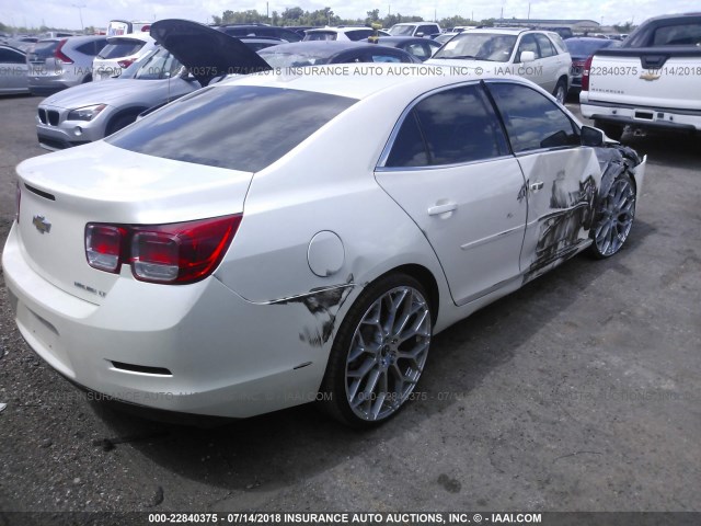 1G11C5SL5EF131812 - 2014 CHEVROLET MALIBU 1LT 奶油色 照片 4