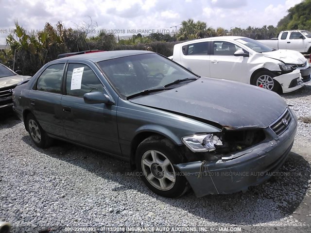 4T1BG22K2YU973797 - 2000 TOYOTA CAMRY CE/LE/XLE BLUE photo 1