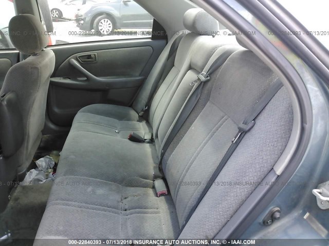 4T1BG22K2YU973797 - 2000 TOYOTA CAMRY CE/LE/XLE BLUE photo 8