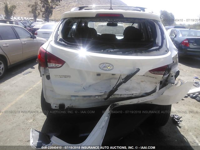 KM8JU3AC8DU684924 - 2013 HYUNDAI TUCSON GLS/LIMITED 白色 照片 6