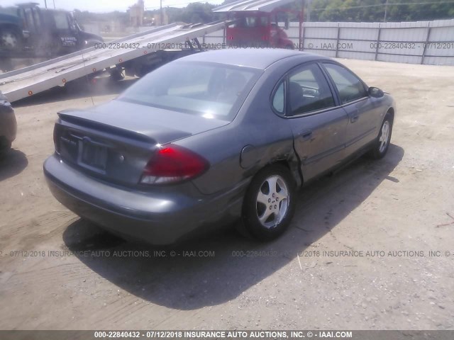 1FAFP55S74G193926 - 2004 FORD TAURUS SES GRAY photo 4