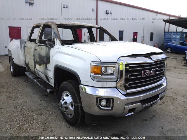 1GT423C8XFF598473 - 2015 GMC SIERRA K3500 SLT WHITE photo 1