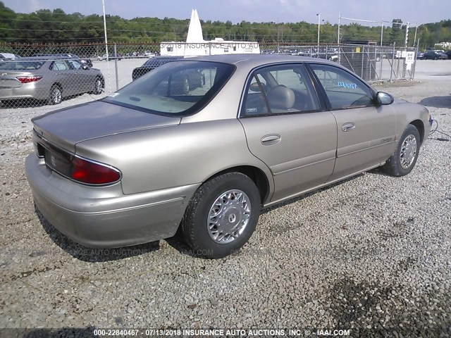 2G4WY55J4Y1163845 - 2000 BUICK CENTURY LIMITED/2000 BEIGE photo 4