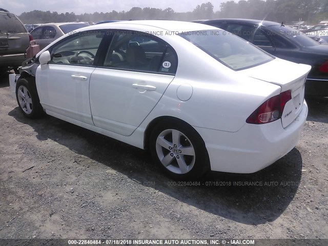 2HGFA16908H351115 - 2008 HONDA CIVIC EXL 白色 照片 3