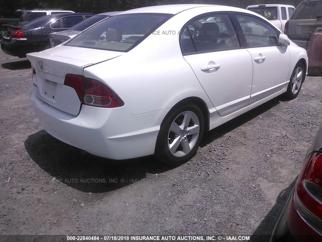 2HGFA16908H351115 - 2008 HONDA CIVIC EXL 白色 照片 4