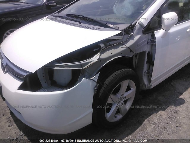 2HGFA16908H351115 - 2008 HONDA CIVIC EXL 白色 照片 6
