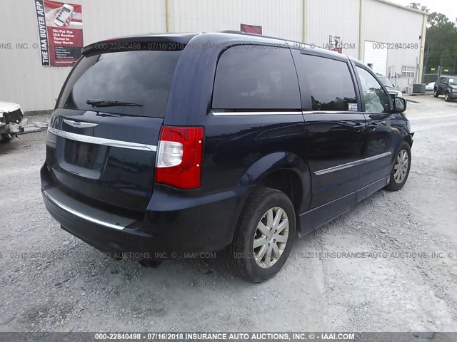 2C4RC1BG3GR185689 - 2016 CHRYSLER TOWN & COUNTRY TOURING BLUE photo 4