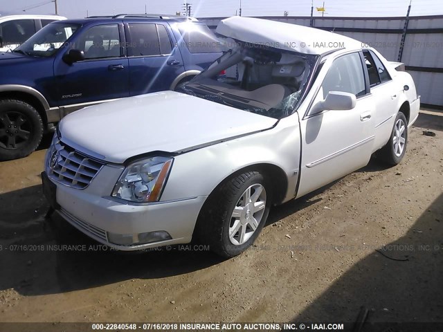 1G6KD57Y66U181633 - 2006 CADILLAC DTS WHITE photo 2