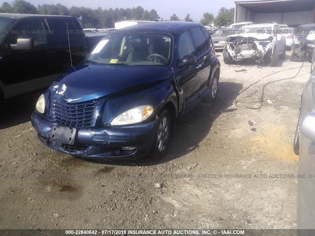 3C8FY68B63T599181 - 2003 CHRYSLER PT CRUISER LIMITED BLUE photo 2