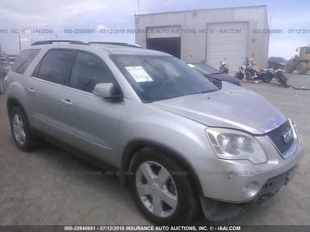 1GKER237X8J195633 - 2008 GMC ACADIA SLT-1 Silber Foto 1