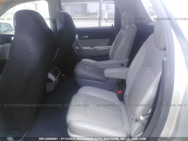 1GKER237X8J195633 - 2008 GMC ACADIA SLT-1 Silber Foto 8