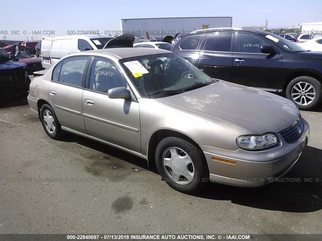 1G1NE52J0Y6124894 - 2000 CHEVROLET MALIBU LS ოქროსფერი ფოტო 1