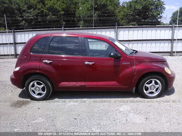 3A4FY58B76T347837 - 2006 CHRYSLER PT CRUISER TOURING RED photo 6