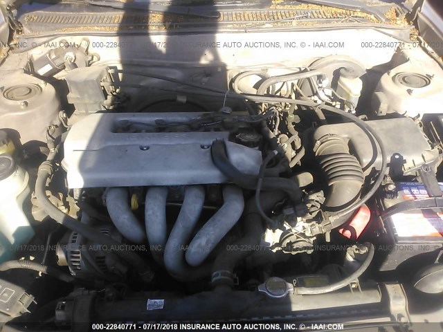 1NXBR18E8XZ148609 - 1999 TOYOTA COROLLA VE/CE/LE GOLD photo 10