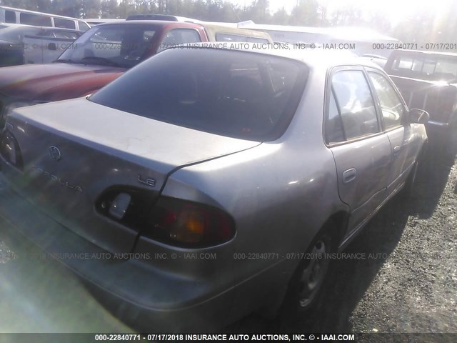 1NXBR18E8XZ148609 - 1999 TOYOTA COROLLA VE/CE/LE GOLD photo 4